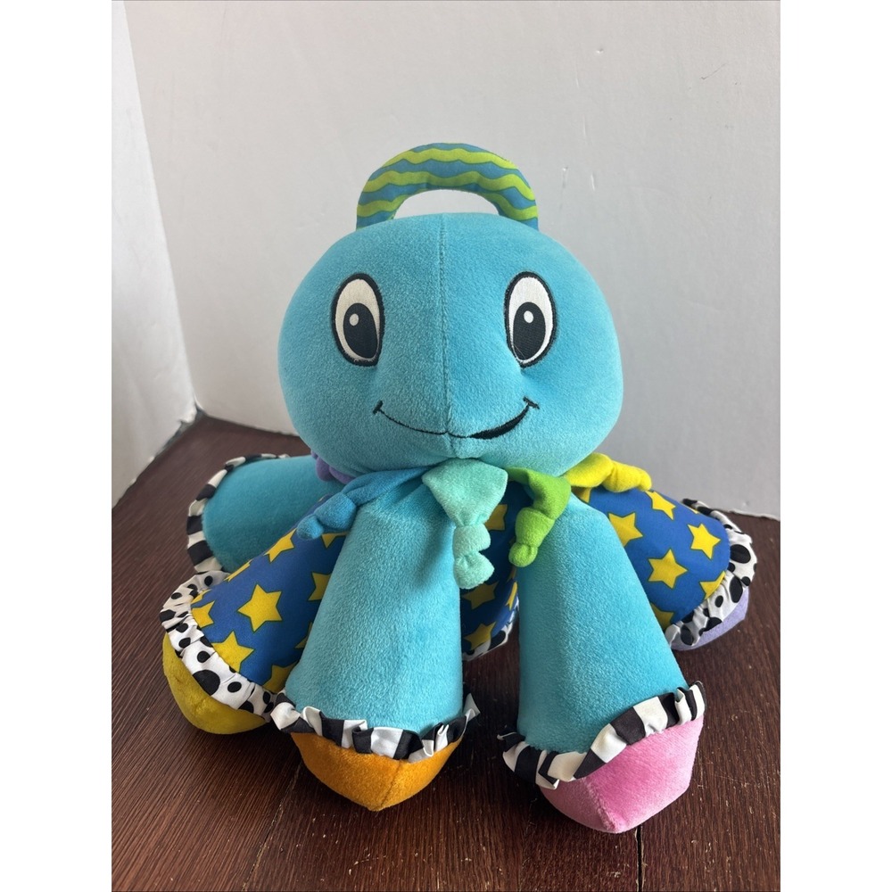 Lamaze Octotunes Musical Octopus Plush Baby Einstein Language Nursery Toy Blue